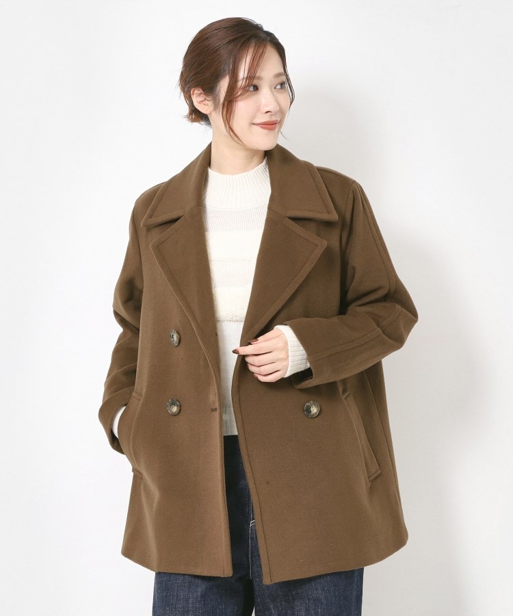 ウールPコート（Pコート） | poushal（インテレクション）| ワールド