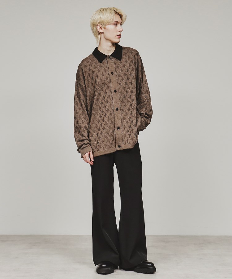 ダブルクロスフレアパンツ（フルレングスパンツ） | tk.TAKEO KIKUCHI