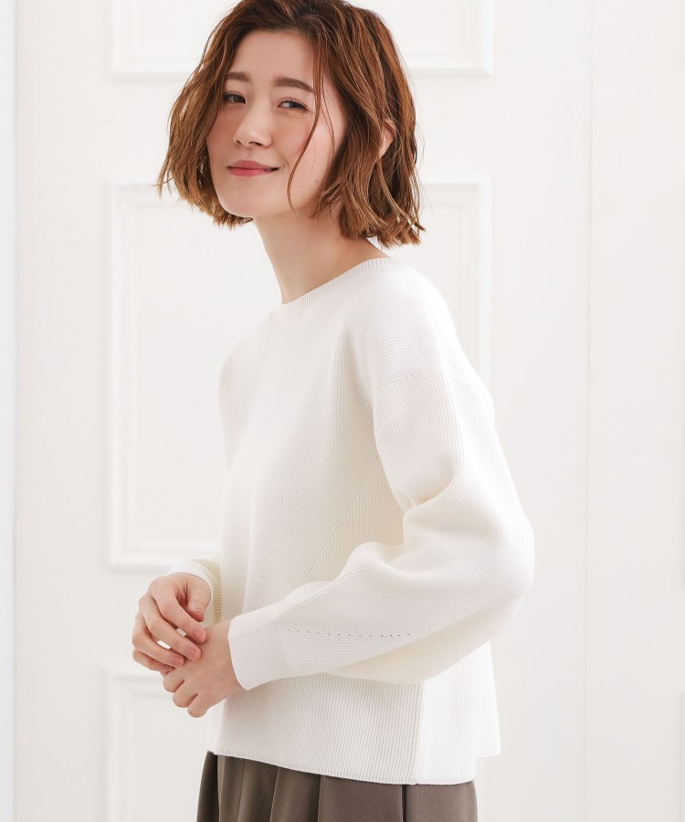 毎日着たくなる、もちもち畦編みニット（ニット/セーター） | grove