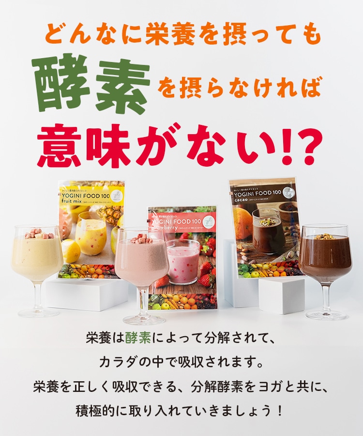 定期購入キャンペーン】Yoganic Life ヨギーニフード100［1箱コース