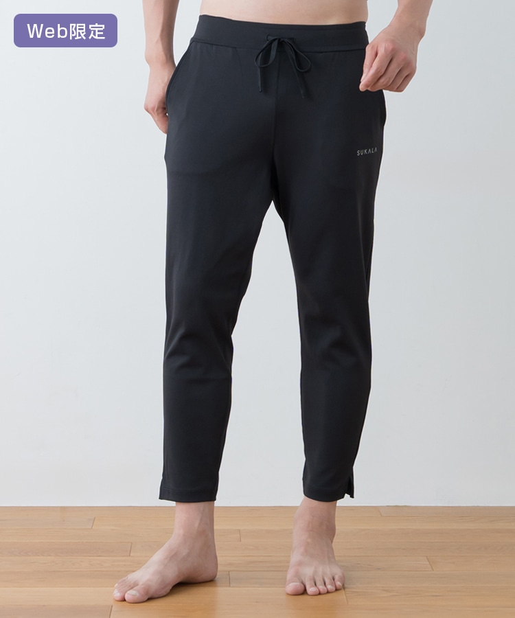 SUKALA】メンズダブルニットジョガーパンツ(M・L・LLサイズ ダーク