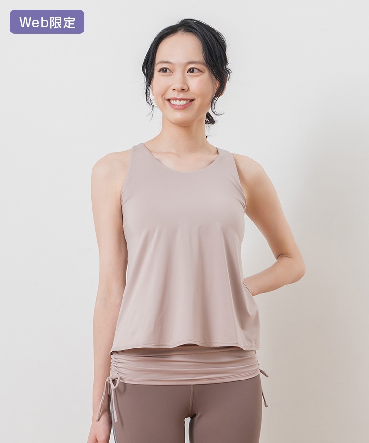 SUKALA】バックツイストセパレートタンクトップ Lサイズ SUKALA