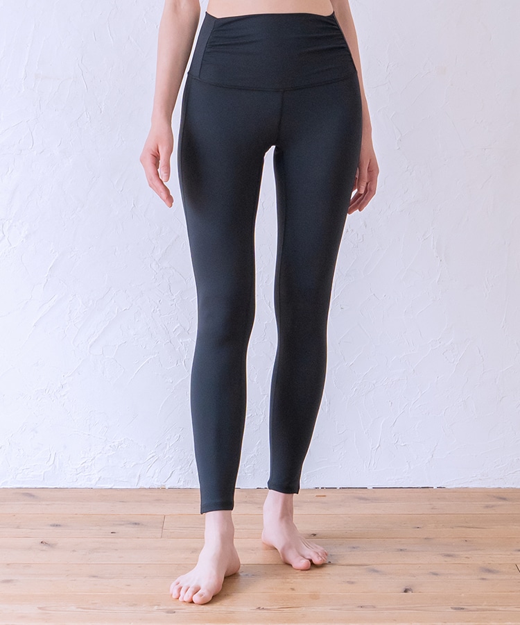 SUKALA】ウエストギャザーソリッドレギンス(S): ヨガウェアLAVA公式