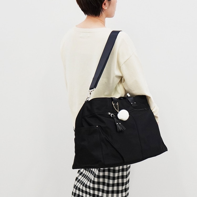 Kanana project／カナナプロジェクト タッセル ボストンバッグ 68875