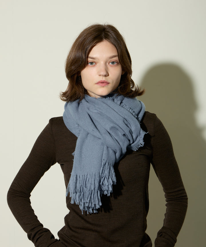 ASAUCE MELER | カシミヤマイクロバスケットストールii - アマン