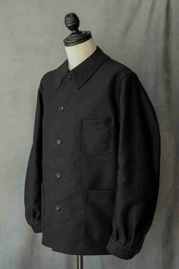 ANATOMICA SAPPORO ONLINE STORE / COLLETIN / GERMAN MOLESKIN / BLACK