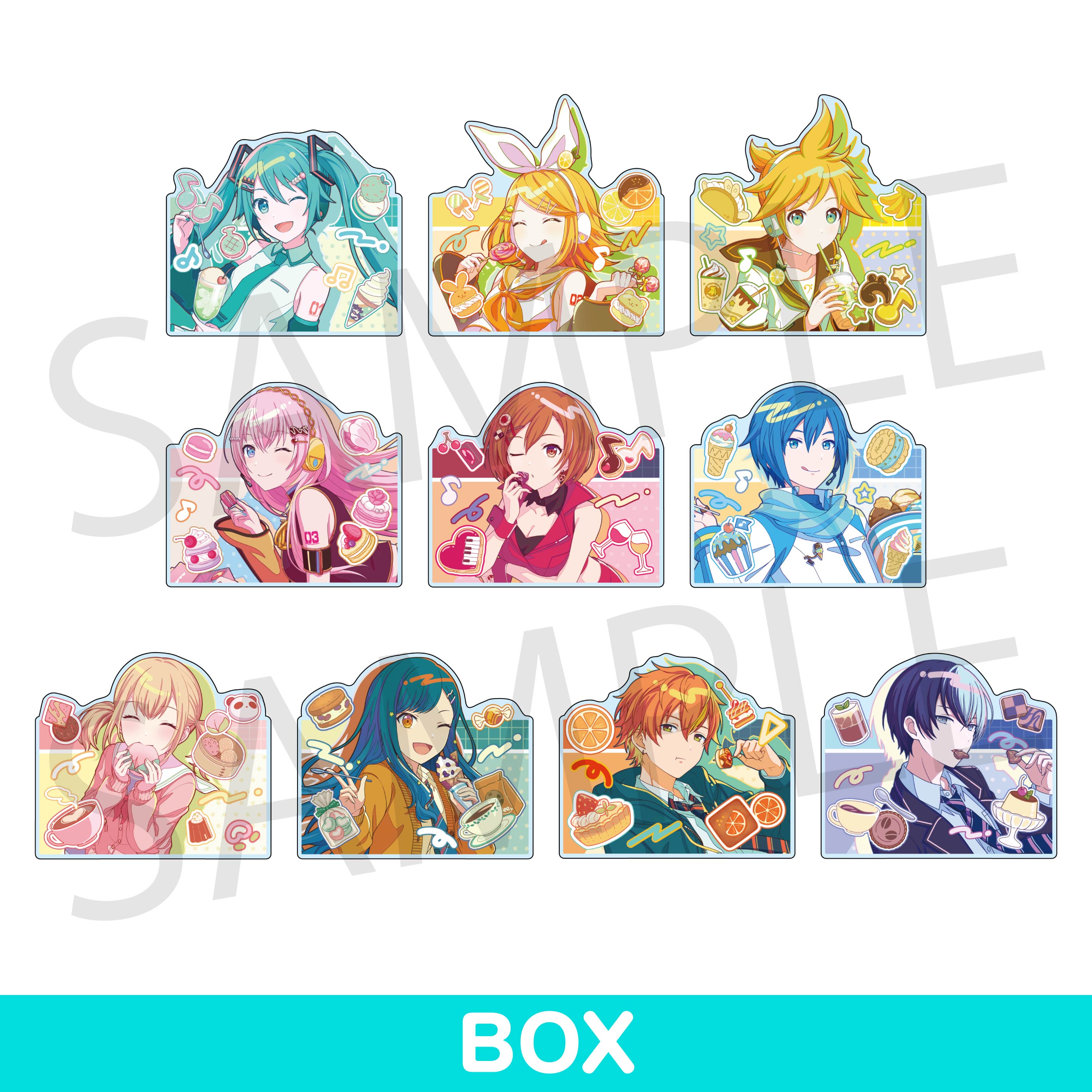 プロセカ」Anniversary/Birthdayイラスト2023-2024グッズ発売決定