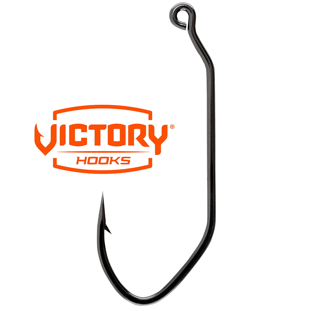 VICTORY 11886BN 30° V-LOC Bend Jig Hook (1000)-8500i