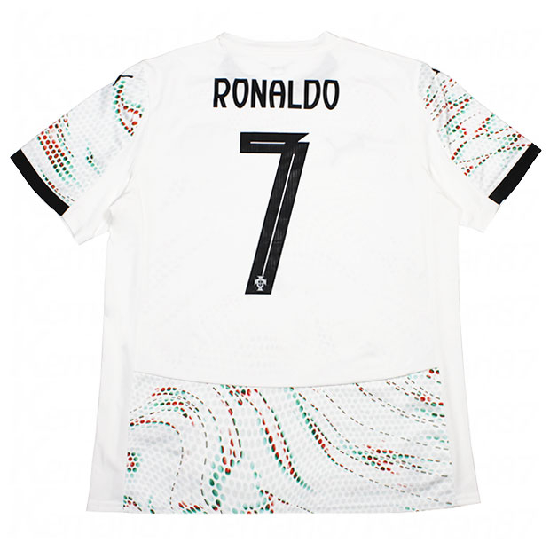 ポルトガル代表 2025 アウェイ 半袖レプリカユニフォーム 7