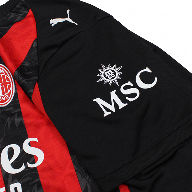 ACミラン 25-26 ホーム 半袖レプリカユニフォーム 10.ラファエル