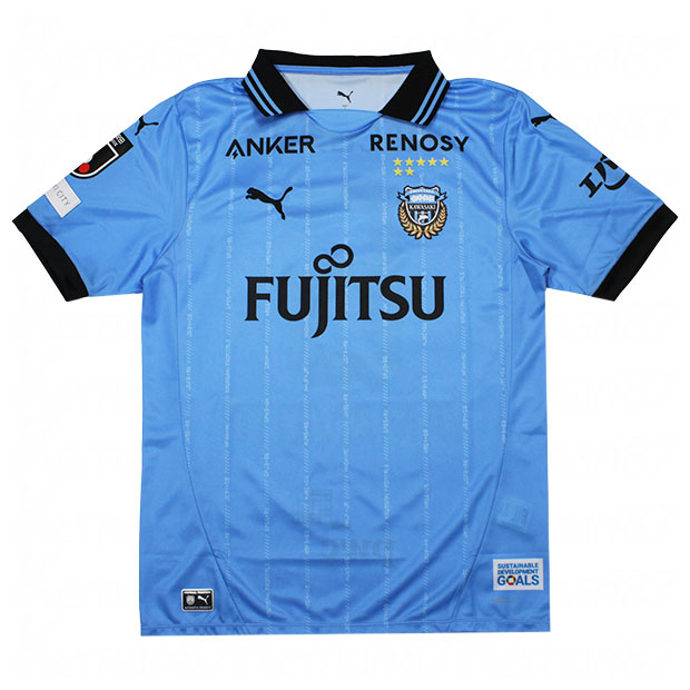 川崎フロンターレ 2025 ホーム 半袖レプリカユニフォーム 10.大島僚太