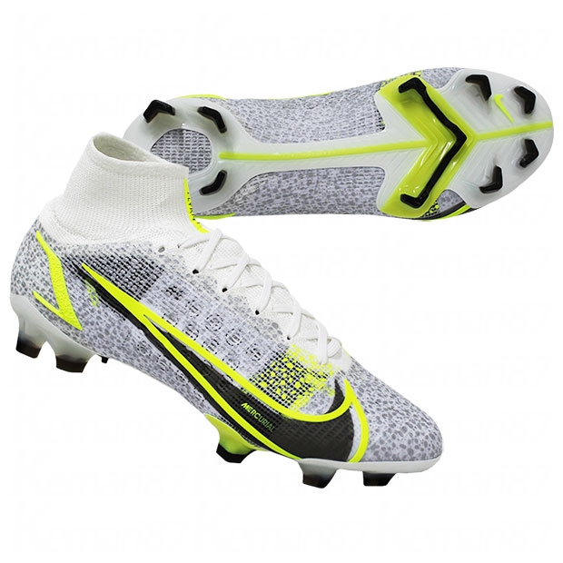 マーキュリアル スーパーフライ 8 エリート FG ホワイト×ブラック