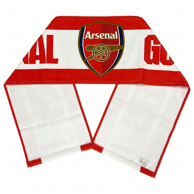 Arsenal（アーセナル）公式マフラー 大砲ロゴ THE GUNNERS Arsenal