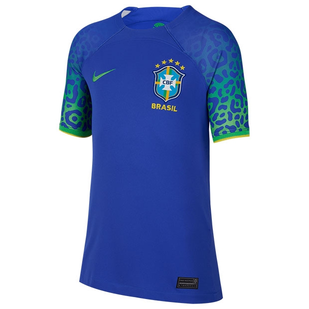 ジュニア ブラジル代表 2022 アウェイ 半袖レプリカユニフォーム