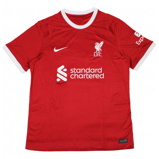 リバプール 23-24 ホーム レプリカユニフォーム 11.モハメド・サラー