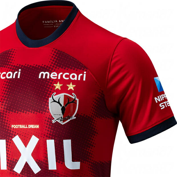 鹿島アントラーズ 2024 ホーム 半袖レプリカユニフォーム 25.佐野海舟