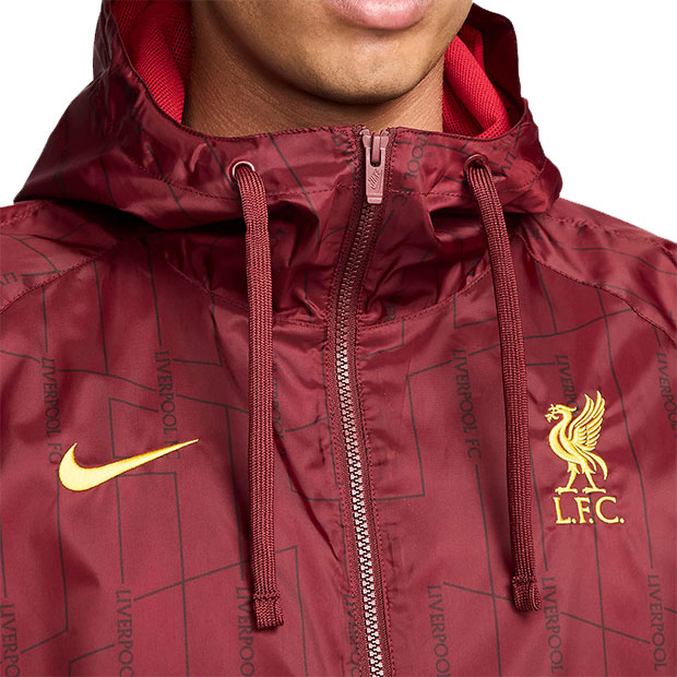 リバプール NSW CE ウーブンフーディトラックスーツ ダークチーム