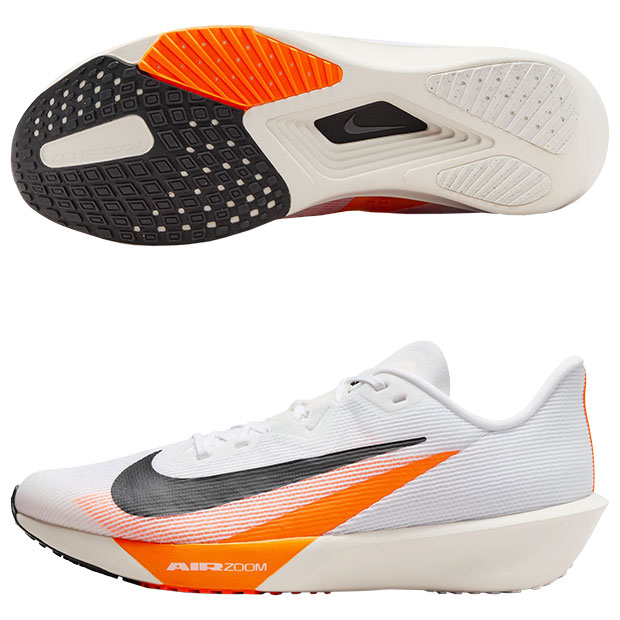 エア ズーム ライバル フライ 4 ホワイト×ブラック | ゲキサカFCストア