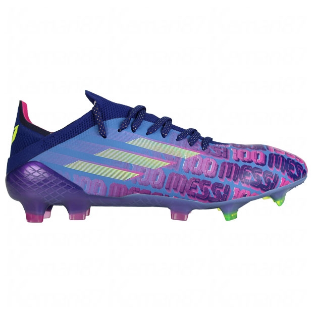 エックス スピードフロー メッシ.1 FG ビクトリーブルー×ショック