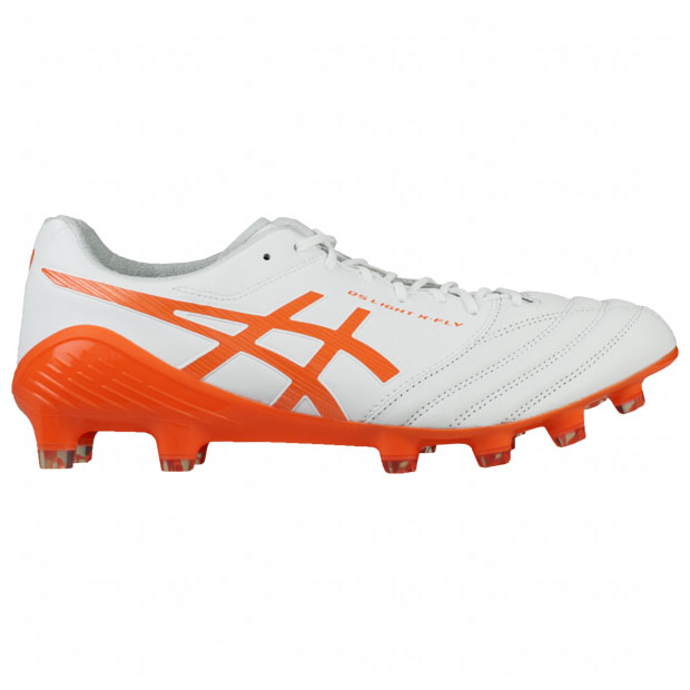 DSライト X-FLY 5 ホワイト×ショッキングオレンジ | ゲキサカFCストア