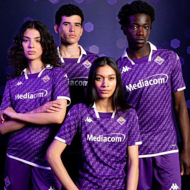 フィオレンティーナ 23-24 ホーム 半袖レプリカユニフォーム