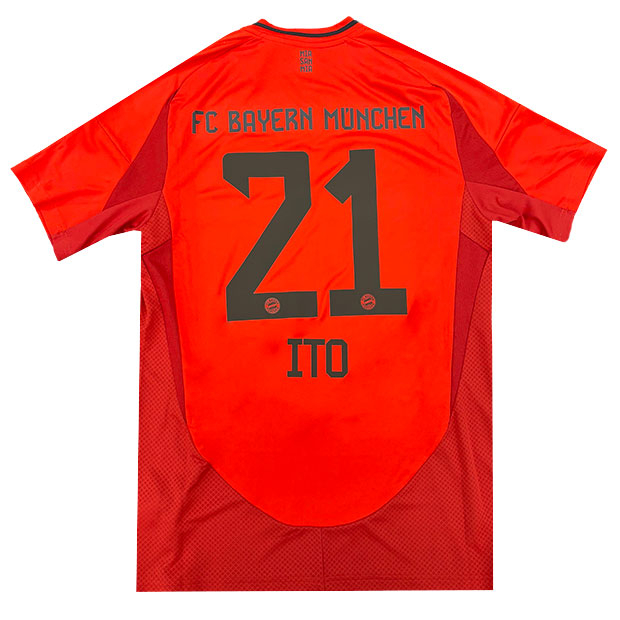 バイエルンミュンヘン 24-25 ホーム 半袖レプリカユニフォーム 21.伊藤