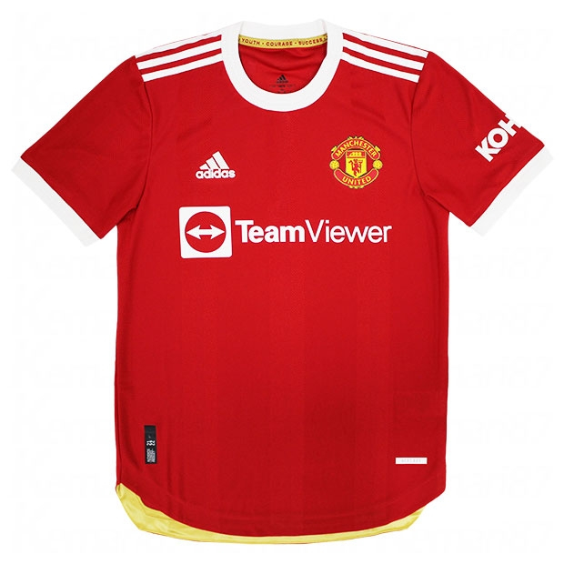 マンチェスターユナイテッド 21-22 ホーム 半袖オーセンティック