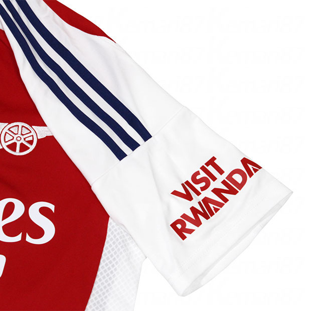 アーセナル 24-25 ホーム 半袖レプリカユニフォーム 41.デクラン