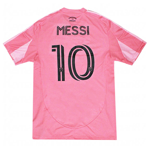 インテルマイアミ 25-26 ホーム 半袖レプリカユニフォーム 10.メッシ