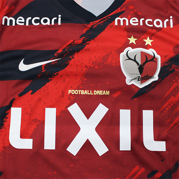 鹿島アントラーズ 2025 ホーム 半袖レプリカユニフォーム 34.徳田誉