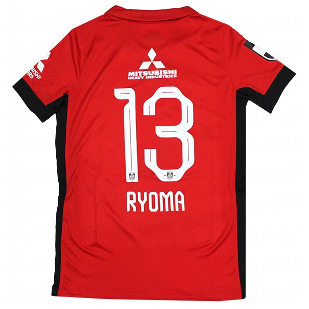 ジュニア 浦和レッズ 2025 ホーム 半袖レプリカユニフォーム 13.渡邊凌