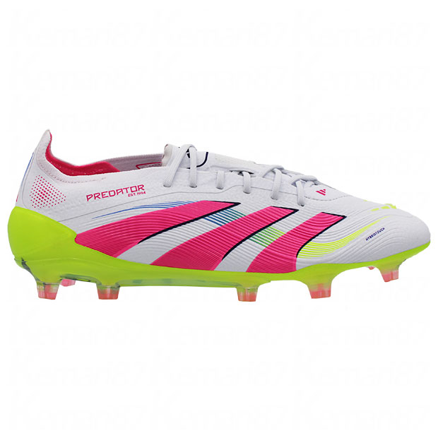 プレデター ELITE FG フットウェアホワイト×ルシッドピンク | ゲキサカ