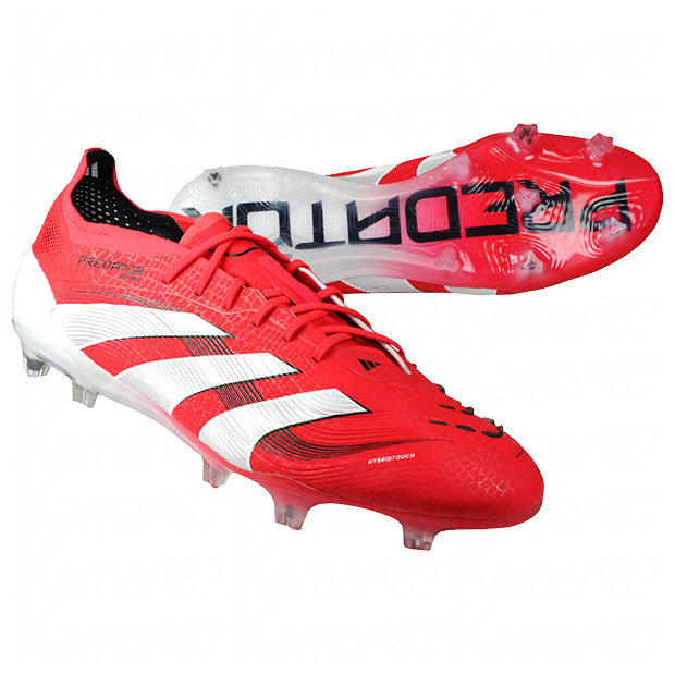 プレデター ELITE FG ルシッドレッド×フットウェアホワイト | ゲキサカ