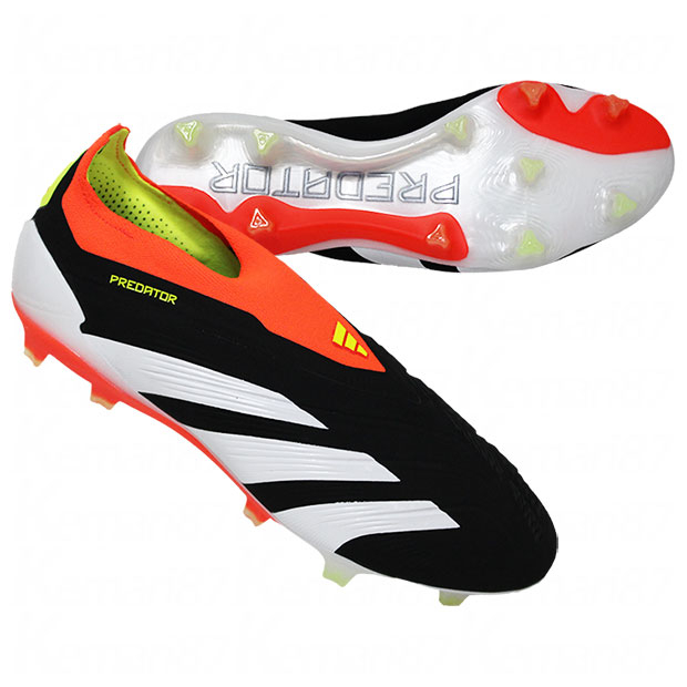 プレデター ELITE LL FG コアブラック×フットウェアホワイト