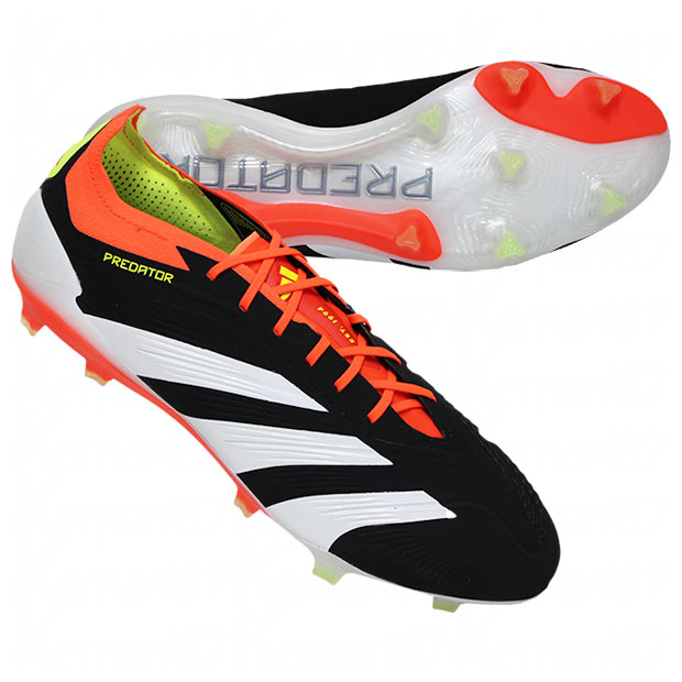 プレデター ELITE L FG コアブラック×フットウェアホワイト | ゲキサカ