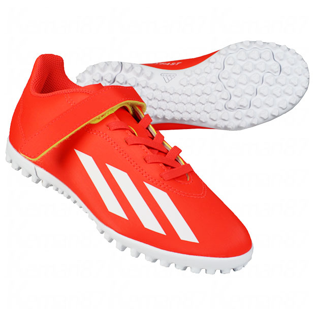 エックス クレイジーファスト ELITE HG/AG ソーラーレッド×フット