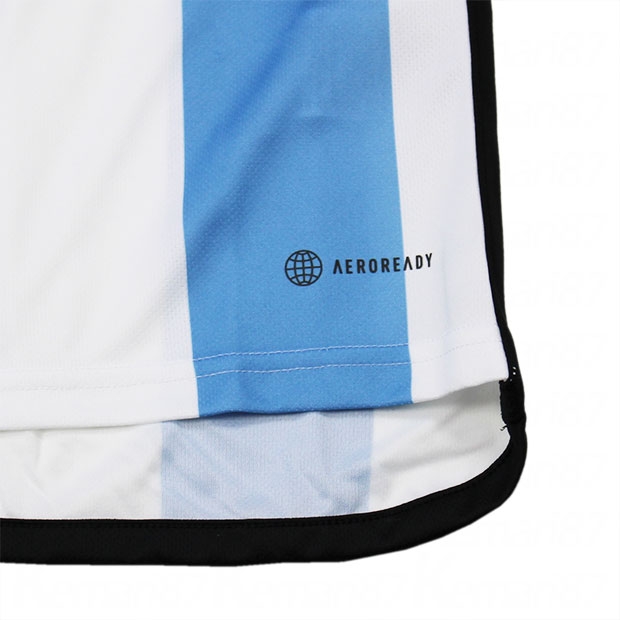 アルゼンチン代表 2022 ホーム 半袖レプリカユニフォーム スリム