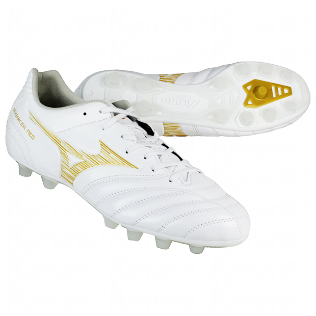 モナルシーダ NEO 3 WIDE PRO ホワイト×ゴールド | ゲキサカFCストア