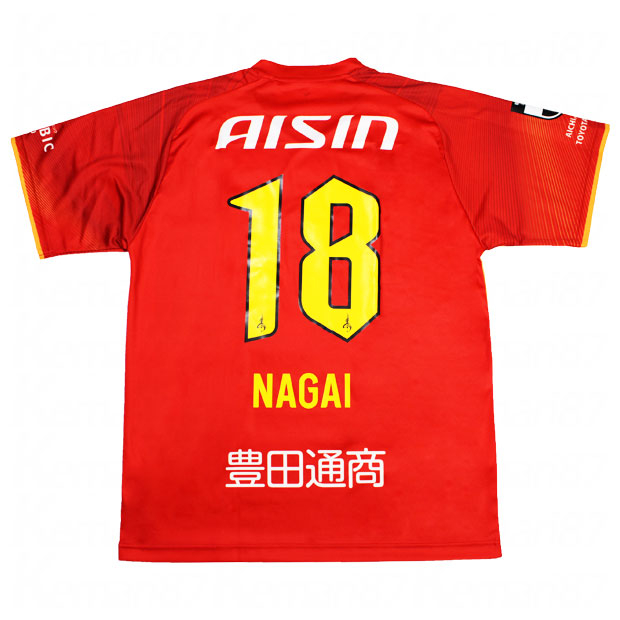 名古屋グランパス 2024 ホーム 半袖レプリカユニフォーム 18.永井謙佑