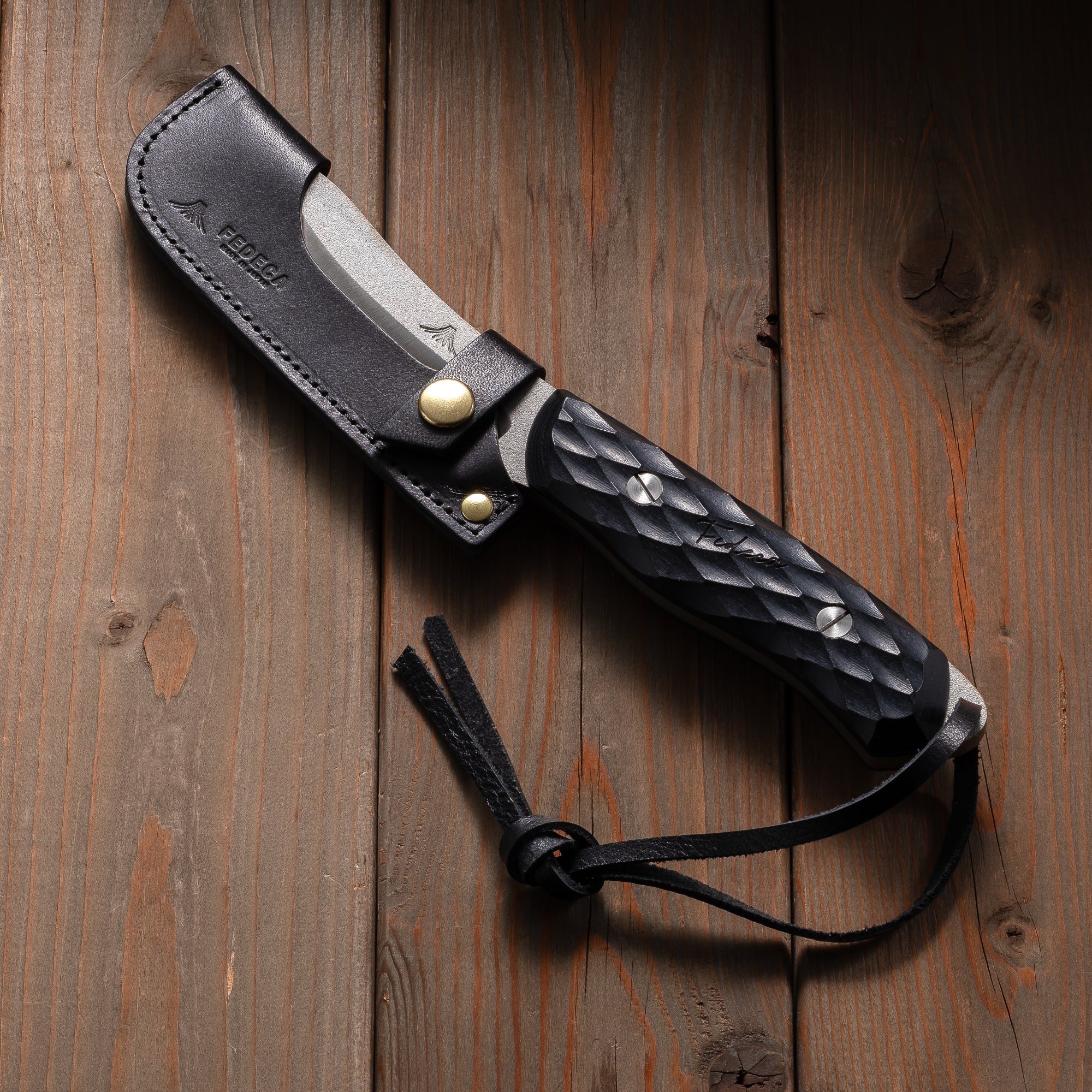 FEDECA ブッシュクラフトナイフ 名栗ブラック 25,850円【0001078】