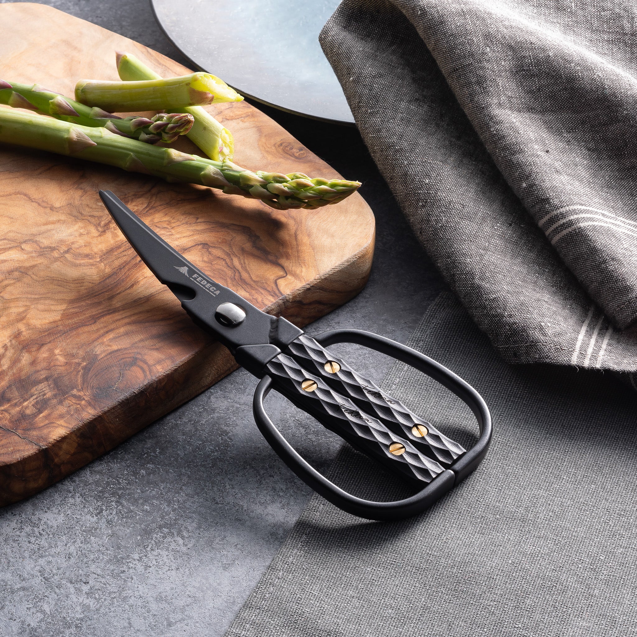 FEDECA キッチンハサミ 名栗ブラック 13,200円
