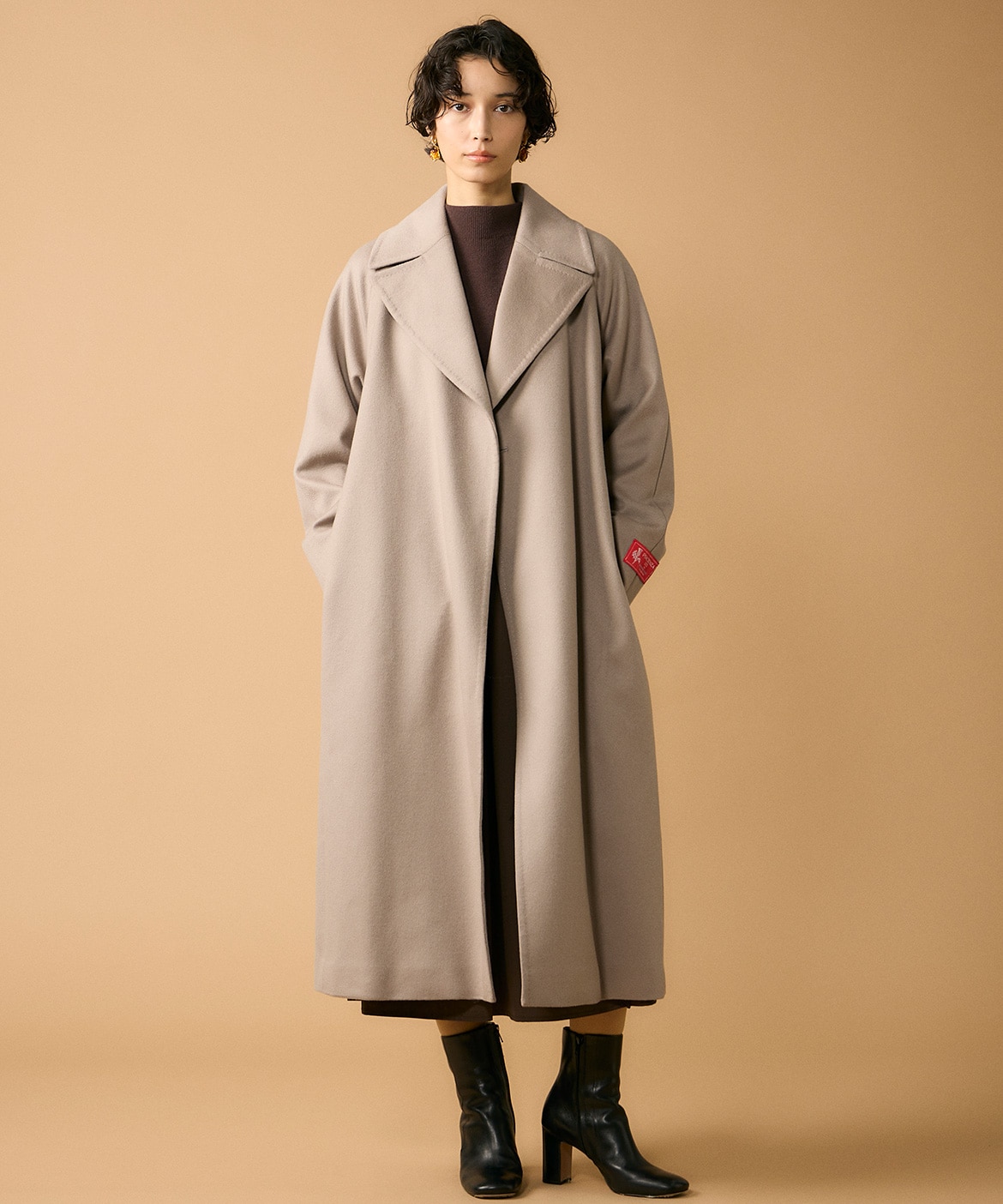 CONTESSA》カシミヤラグランラップコート《PIACENZA》｜INED（イネド