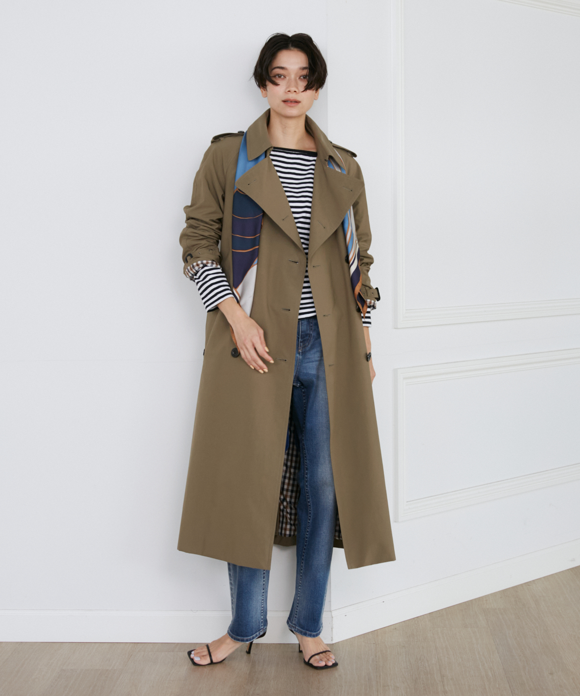 別注トレンチコート《Aquascutum》｜INED（イネド）｜フランドル