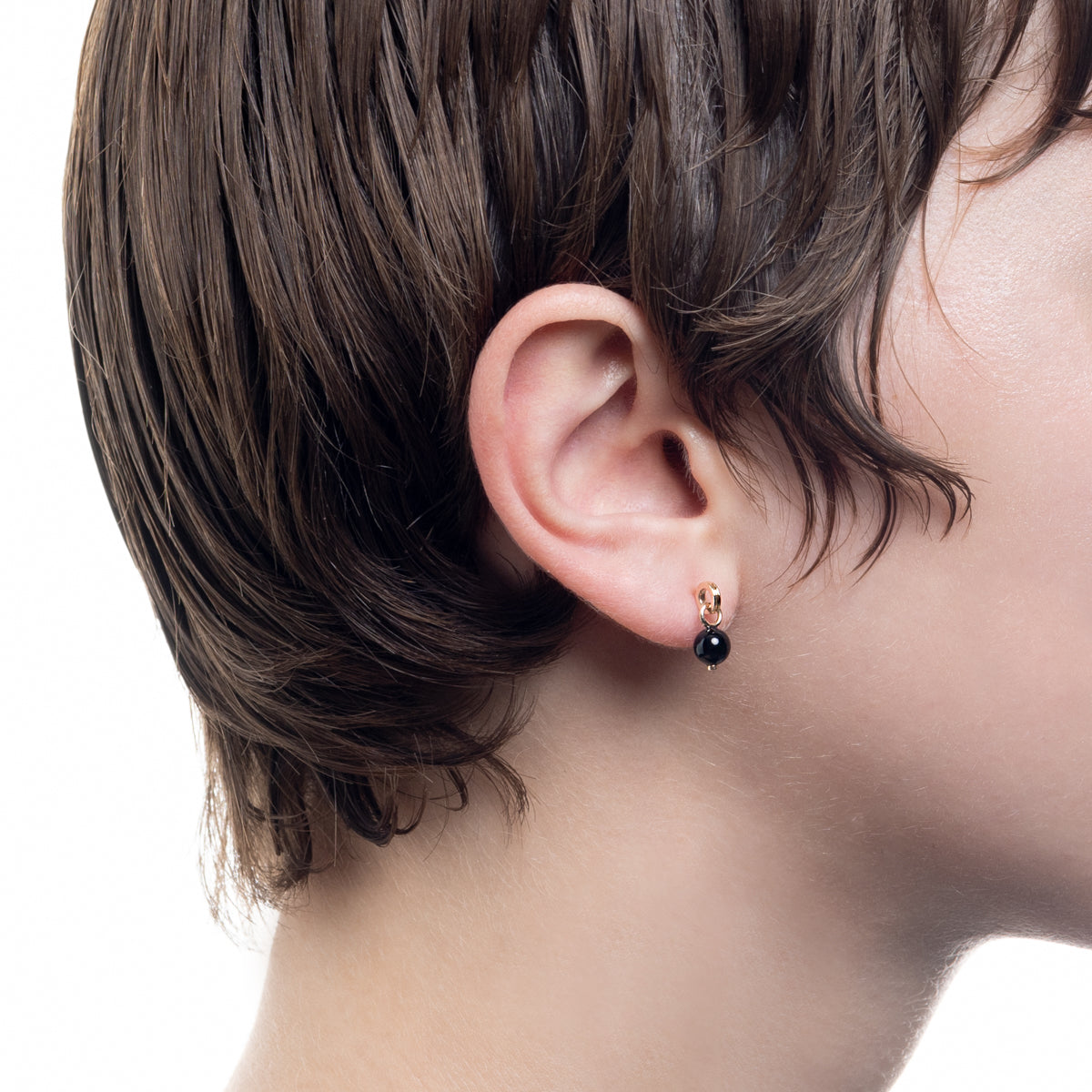 ヘキサゴン クォーツ スピア ピアス専用