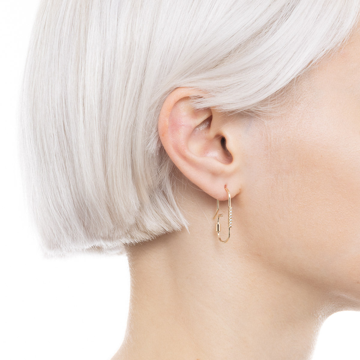 MIRÓ ダイヤモンド ピアス