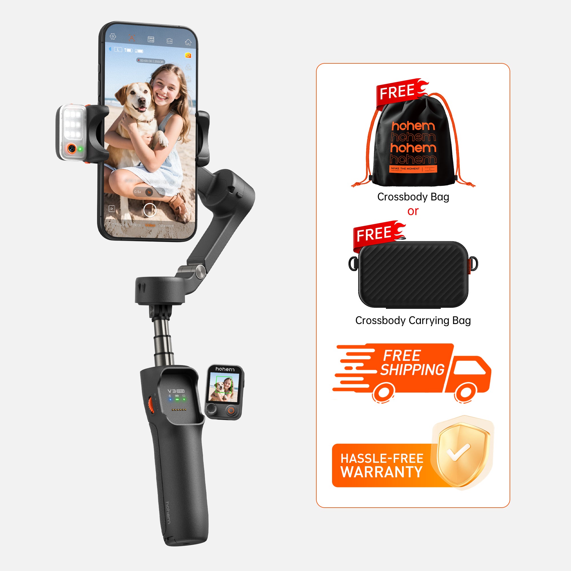 hohem ジンバル Amazon.co.jp: Hohem X スマホ用ジンバル3軸折りたたみ式