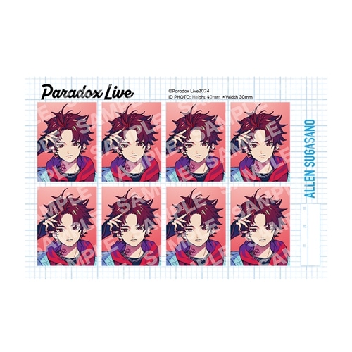 Paradox Live 朱雀野アレン アクリルキーホルダー ストラップ スライド