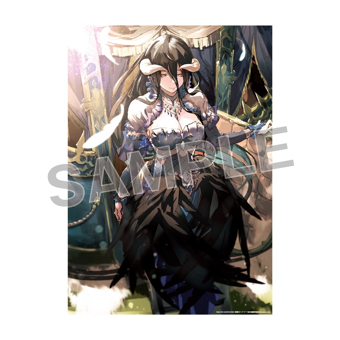 オーバーロード展 so-binイラストクリアポスター B: グッズ・文具