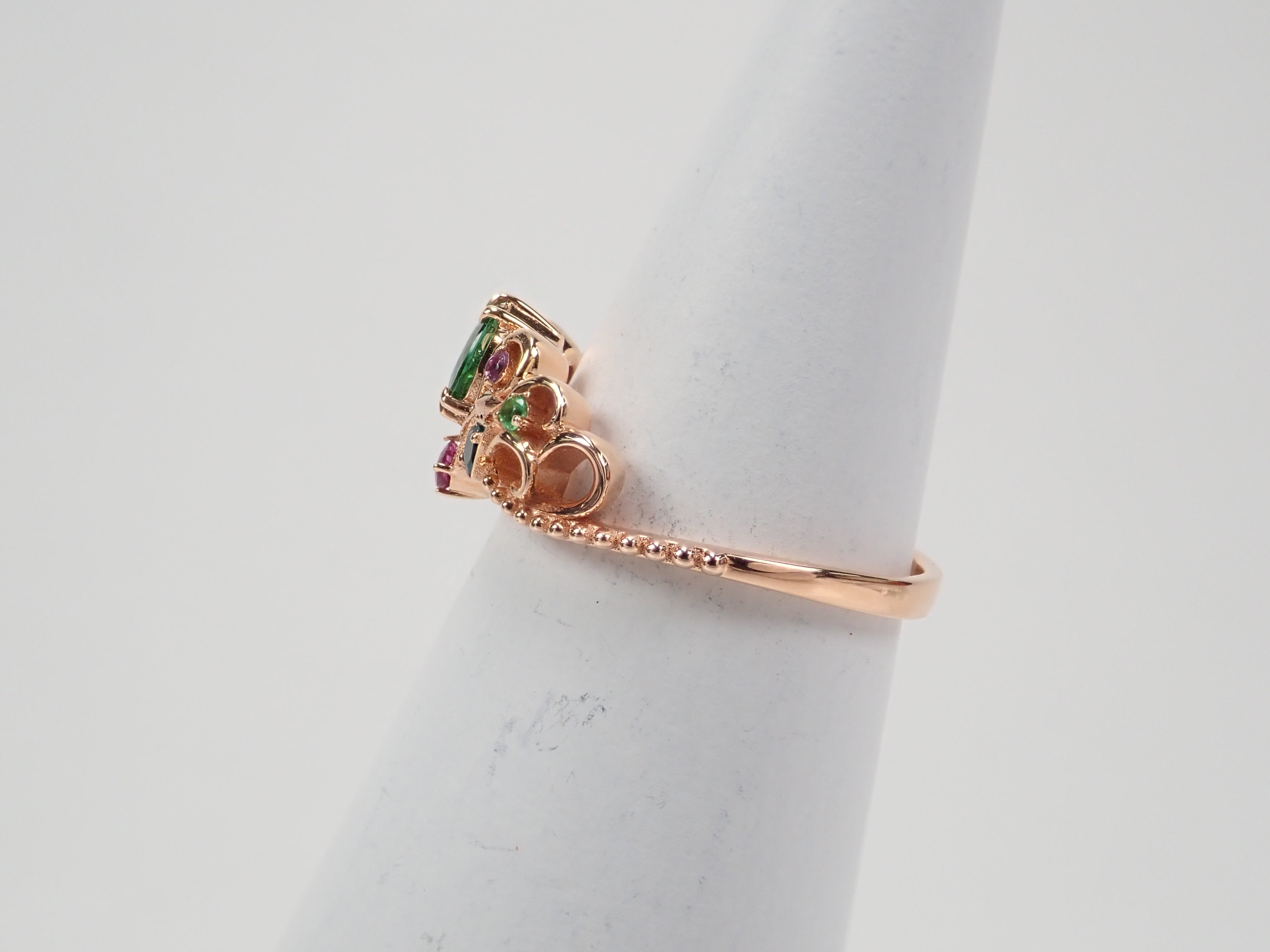 K18PGブラジル産パライバトルマリン0.286ct・グランディディエライト