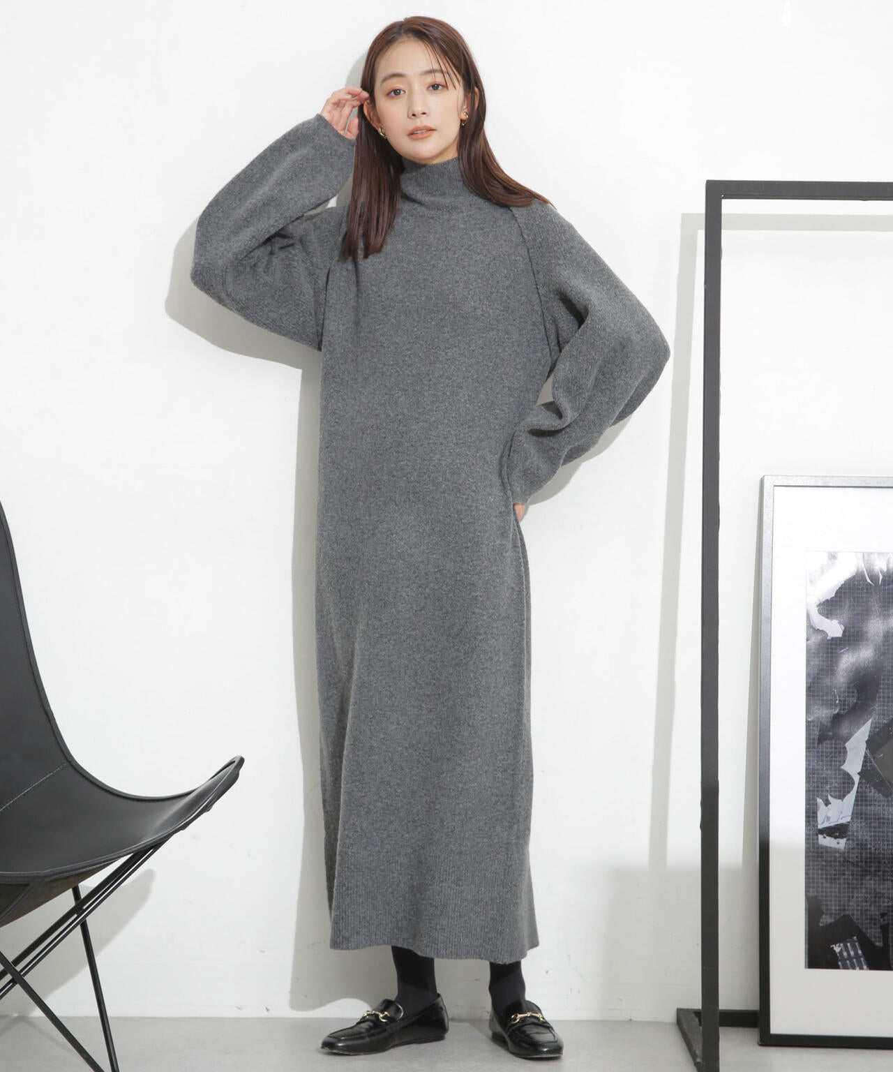 ニットボレロセットワンピース